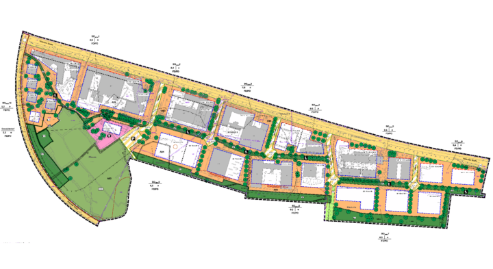 Bebauungsplan Nr. 393 Dresden-Räcknitz Nr. 3 Nöthnitzer Straße - Campus Süd; Quelle: Stadt Dresden, Amt für Stadtplanung und Mobilität